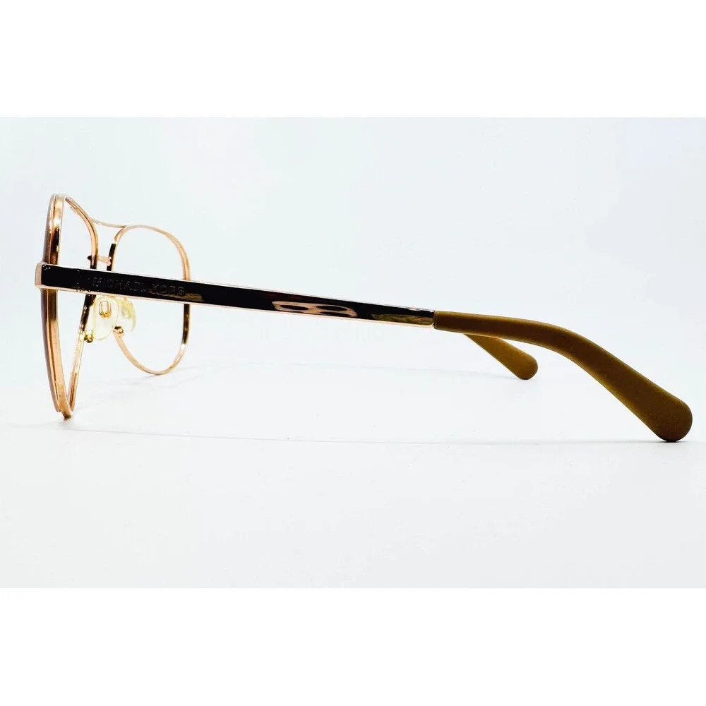 Michael Kors Eyeglasses Womens Gold Aviator MK 5004 Chelsea 59-13-135